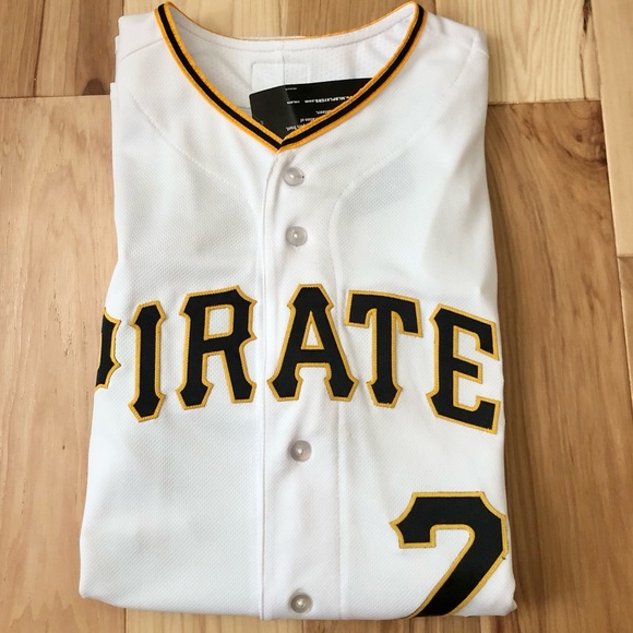 NWT❗️Hand Signed Pittsburgh Pirates Majestic official game jersey - Picture 4 of 10